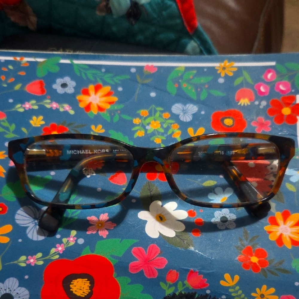 Michael Kors Brown Tortoiseshell Glasses